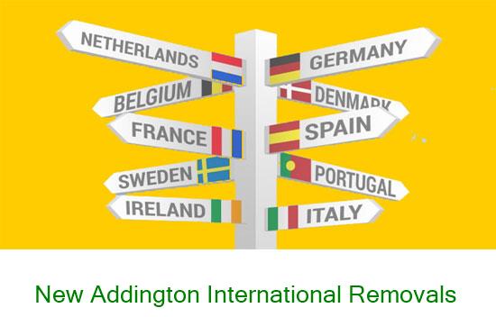 New Addington international removal company